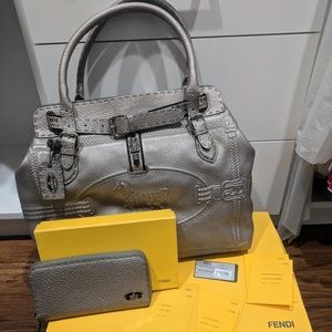 Fendi Gran Sellaria Pewter